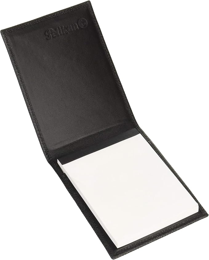 Pelikan MH1 Memo Pad Holder, Black, Genuine Leather