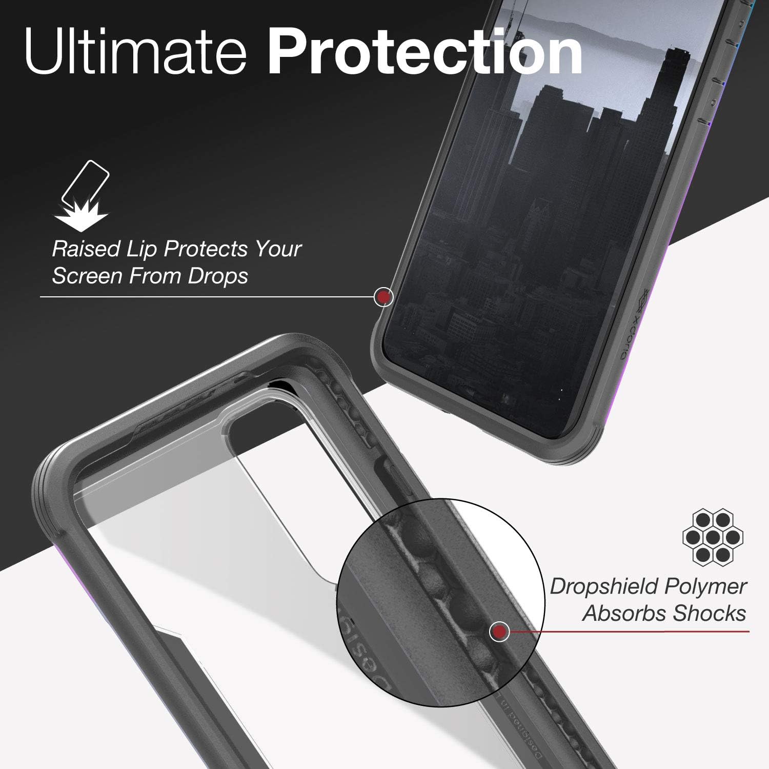 Nеw Dеаl Raptic Shield, Samsung Galaxy S20 (Formerly X-Doria Shield) - Military Grade Drop Tested, Anodized Aluminum, TPU, and Polycarbonate Protective Case, Samsung Galaxy S20, Iridescent Buу 1 gеt 1 Raptic Shield, Samsung Galaxy S20 (Formerly X-Doria Shield) - Military Grade Drop Tested, Anodized Aluminum, TPU, and Polycarbonate Protective Case, Samsung Galaxy S20, Iridescent