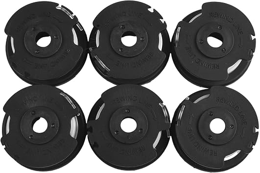 6 Pack Trimmer Spool with Line for Hyper Tough 20V Max Line Trimmer, 0.065 x 16.4ft, Prewound Replacement Parts Compatible with Models HT19-401-003-06 and HT19-401-003-07