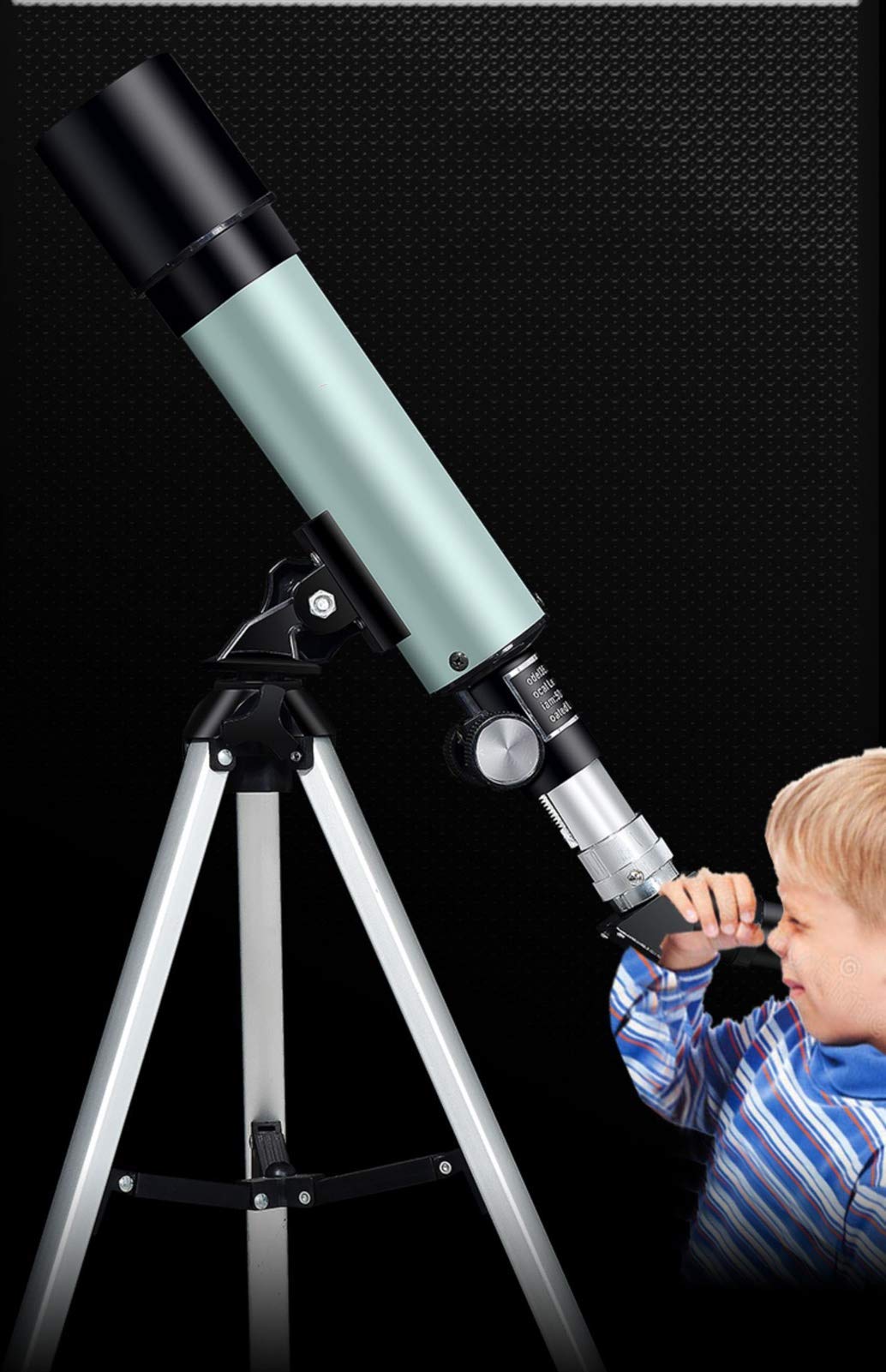 Teleskop Astronomiczny teleskop refrakcyjny Monokularowy przenośny teleskop Wielowarstwowy element optyczny Teleskop podróżny z torbą transportową, adapterem telefonicznym