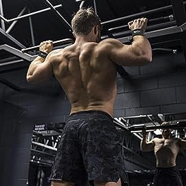 SKDK Cotton Hard Pull Wrist Lifting Straps Grips Band-Deadlift Straps with Neoprene Cushioned Wrist Padded and Anti-Skid Silicone - for Weightlifting, Bodybuilding, Xfit, Strength Training (White)