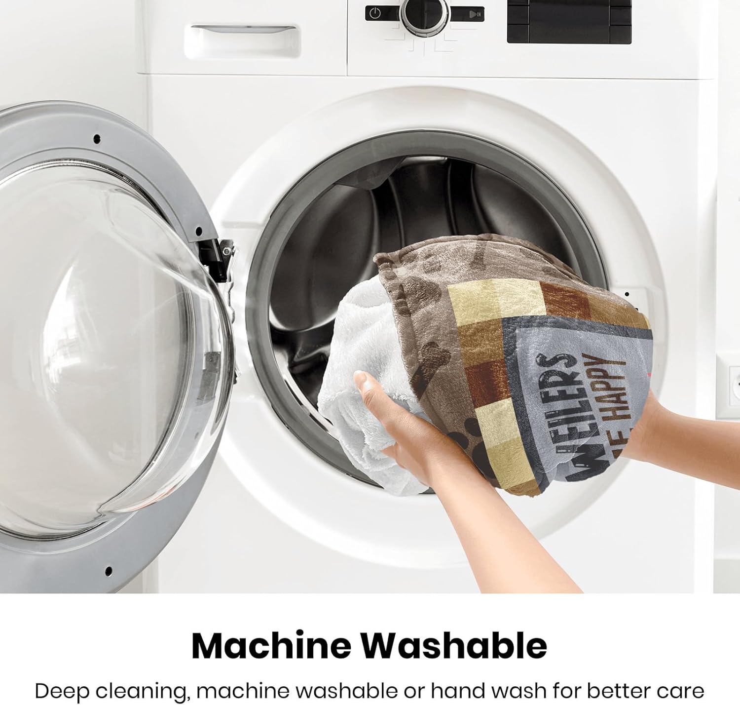 Rottweiler Gifts for Women, Rottweiler Blankets 60''x50'', Rottweilers Gifts for Lovers Mom, Gifts for Rottweilers Dog Owners Lovers Woman Decorations Throw Blanket for Christmas Mothers Day - Image 6