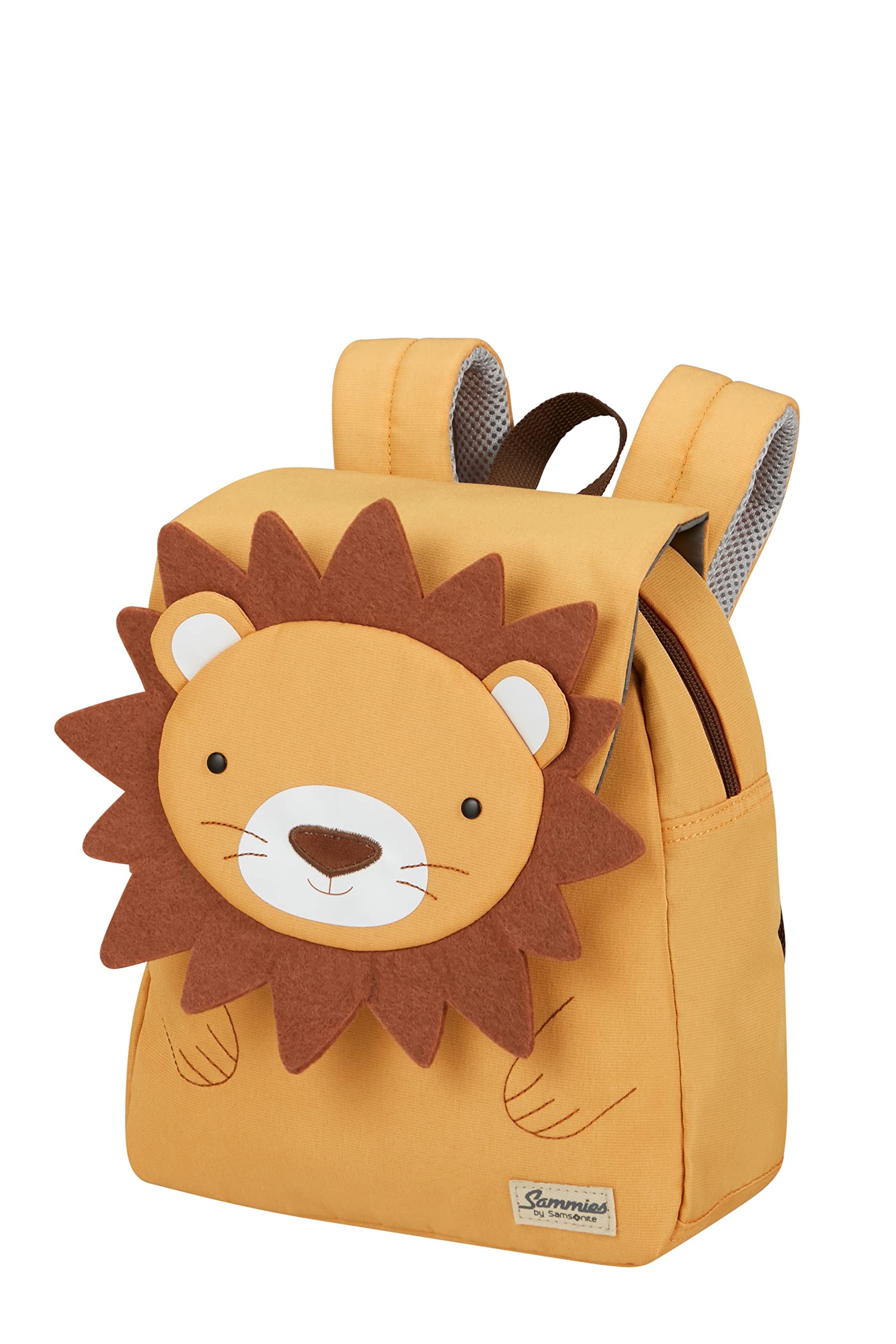 Samsonite Happy Sammies Eco - Zaino per bambini S, 30,5 cm, 7 L, giallo (Lion Lester)