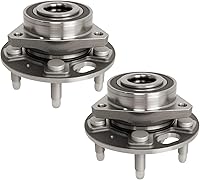 ECCPP 513288 2-Pack Wheel Hub Bearing Assembly w/ABS, 3 Lugs Front/Rear for Cadillac XTS, CTS, Buick Regal, Chevy Malibu Impala Equinox