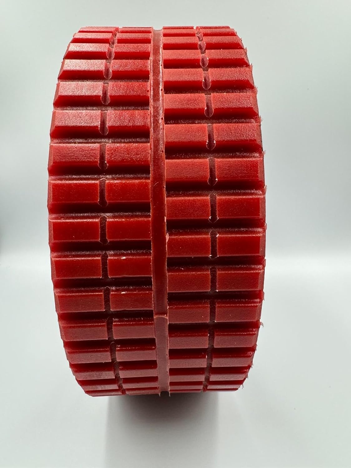 391259 Front Wheel - OEM Grade Replacement Compatible with Tennant 6100, 7080, 7100, B10, EZ Rider, R14, Nobles Speed Rider, T7, Red. Heavy-Duty for Comercial Floor Scrubbers