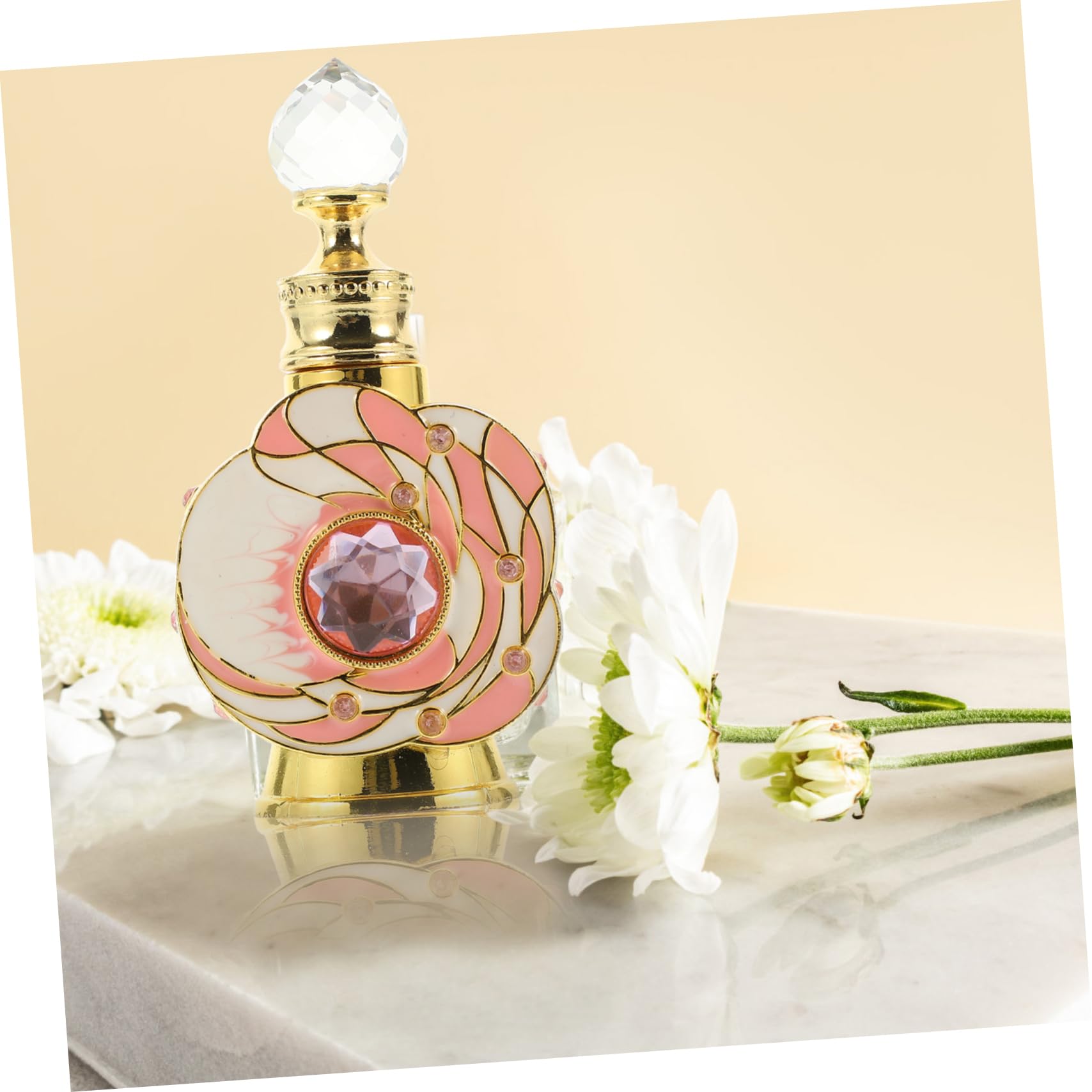 minkissy 2pezzi Bottiglia Di Profumo Da Contenitore Vuoto Per Oli Essenziali Design Elegante e Leggero Per Viaggi e Uso Quotidiano Riutilizzabile e Pratico Per Donne