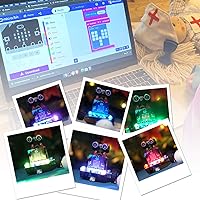 Vista 7 de Yahboom Microbit V2 Coding Smart Robotics Toys DIY STEM Science Education RC Kit de coche para niños de 10 años en adelante, compatible con BBC