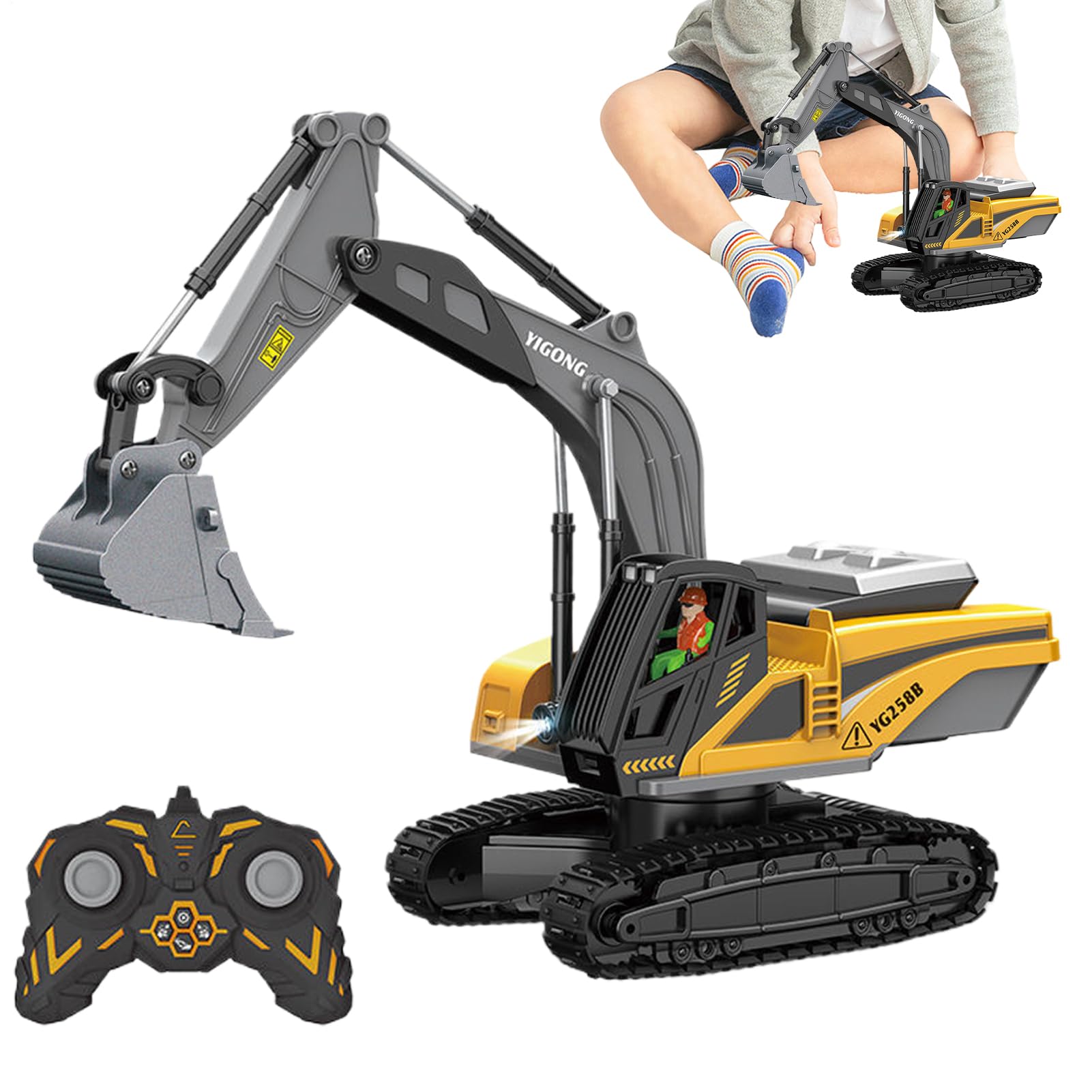 Camion télécommandé idéal comme cadeau de Noël pour les garçons et filles - 8