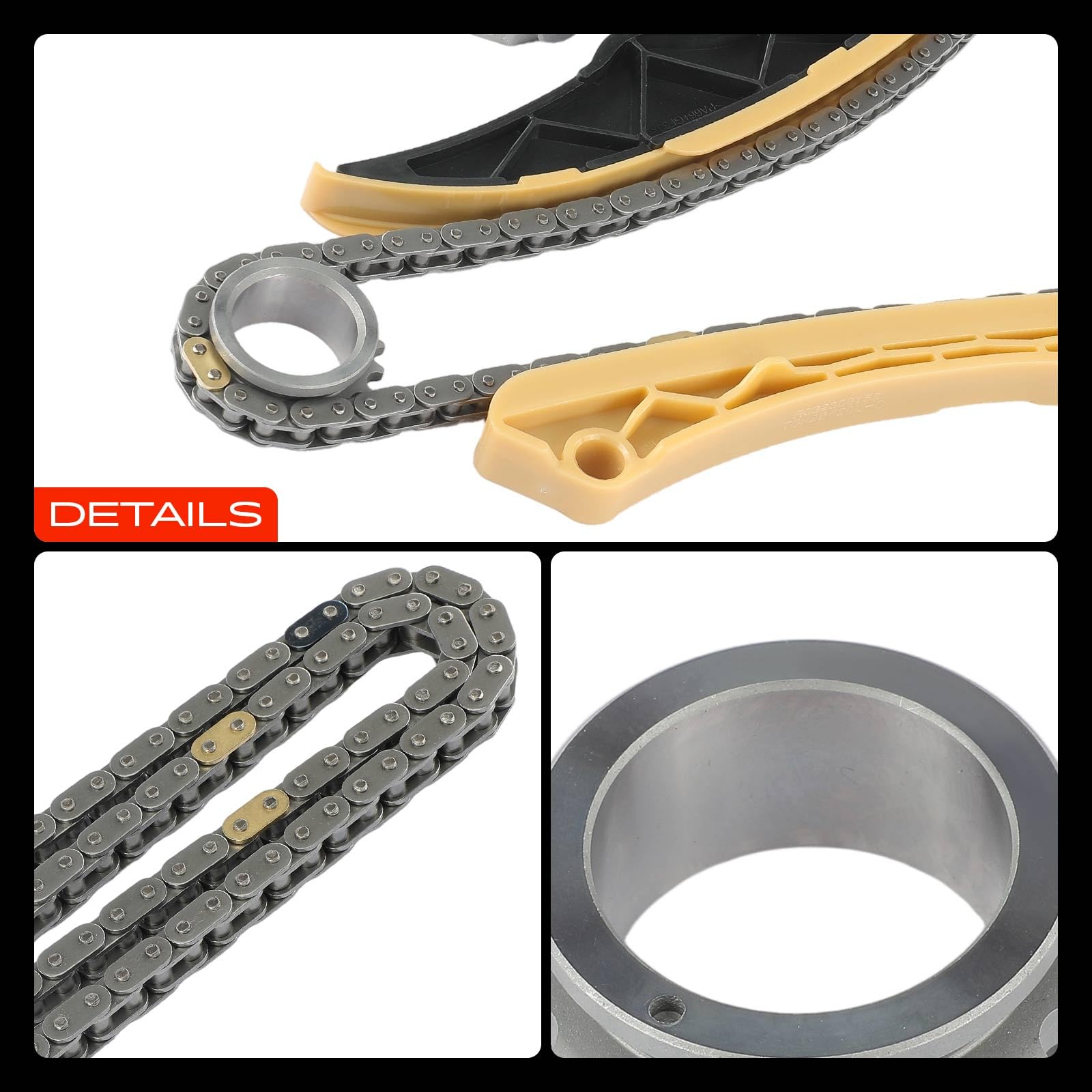 Frankberg Kit de cadena de distribución 24321-2B620 | Compatible con: i30 GD, Alma AM, iX35 EL ELH LM, Pro Cee'D JD, i40 CW VF, Sportage SL, Sportage QL QLE, Carens IV