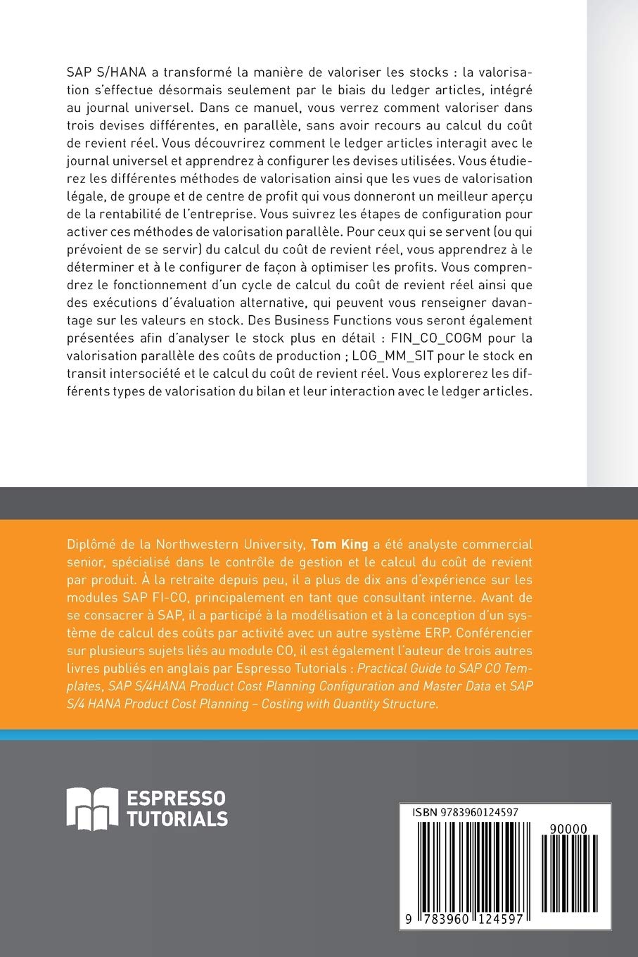 La valorisation des stocks et le ledger articles dans SAP S/4HANA