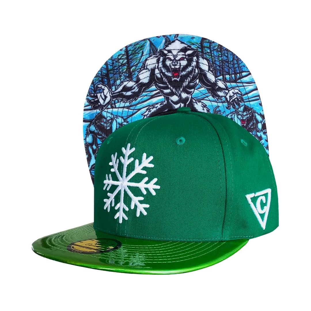 Capiche Unisex Child Ice Beast [99+ Variations] Snapback Cap - Baseball One Size Men