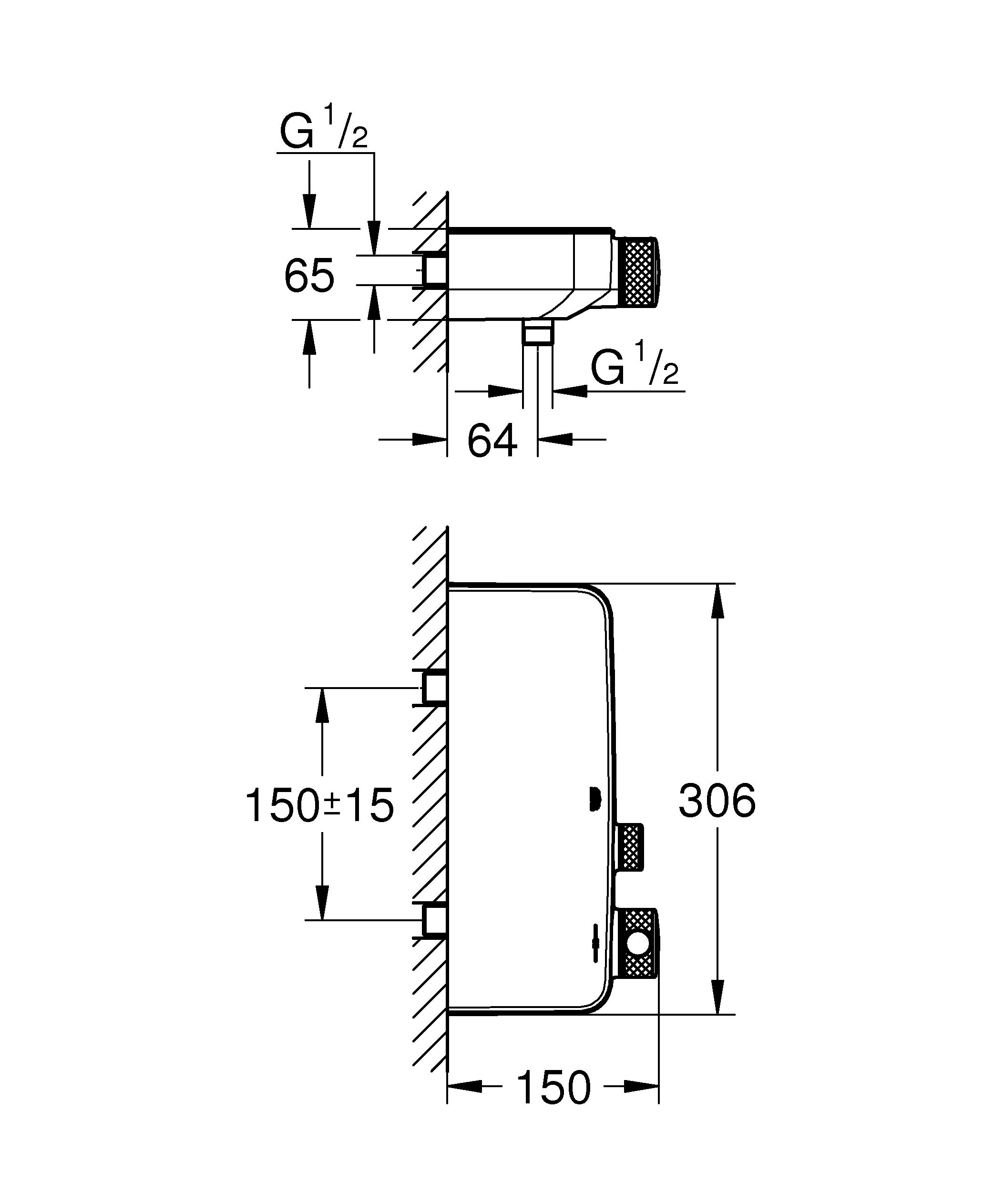Grohe Grohtherm 4000 - Termostato, Cromo (Ref. 34719000)