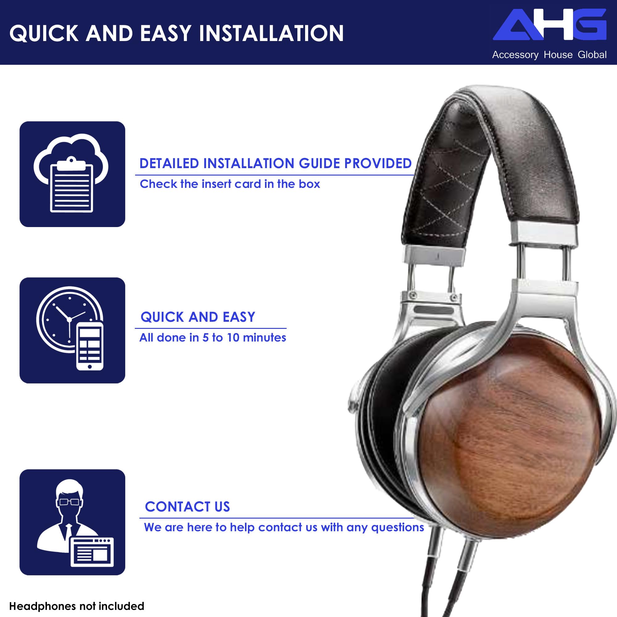 Amazon | AHG Accessory House Global シープスキンレザー交換用