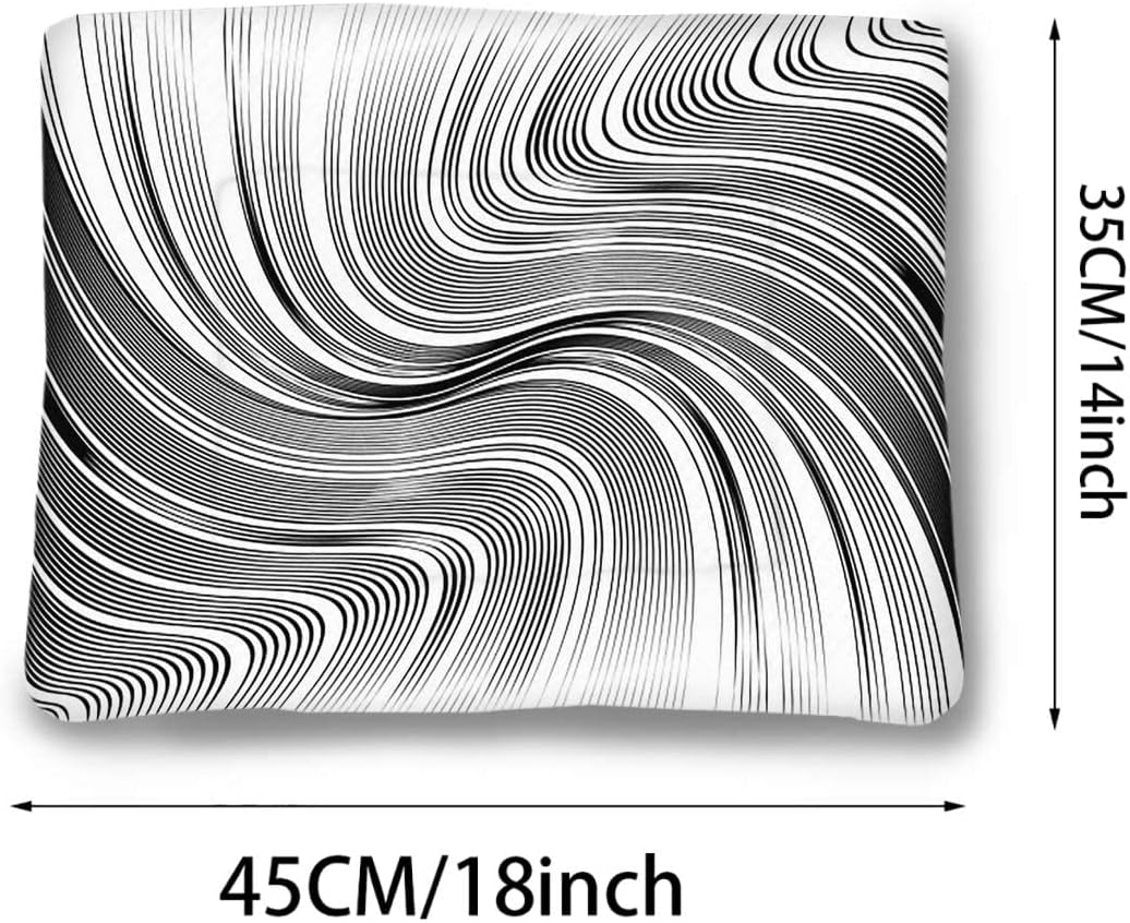 review Black White Pet Warm Mat Winter Dog Sleeping Pad Abstract Geometrical Modern Zebra Cozy Self Heating Warming Kitty Kitten Puppy Small Dog Bed Zebra Print 14