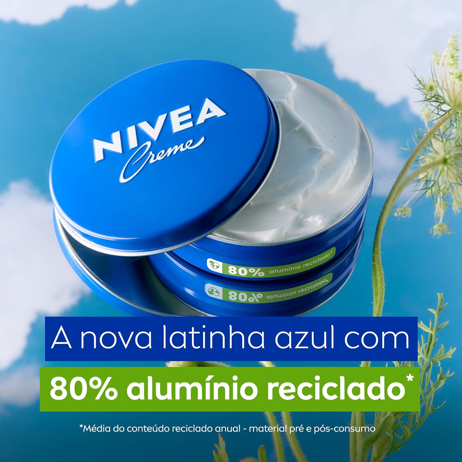 NIVEA Creme Hidratante Lata 29g - O creme mais tradicional para uma hidratação profunda NIVEA Creme Hidratante Lata 29g - O creme mais tradicional para uma hidratação profunda