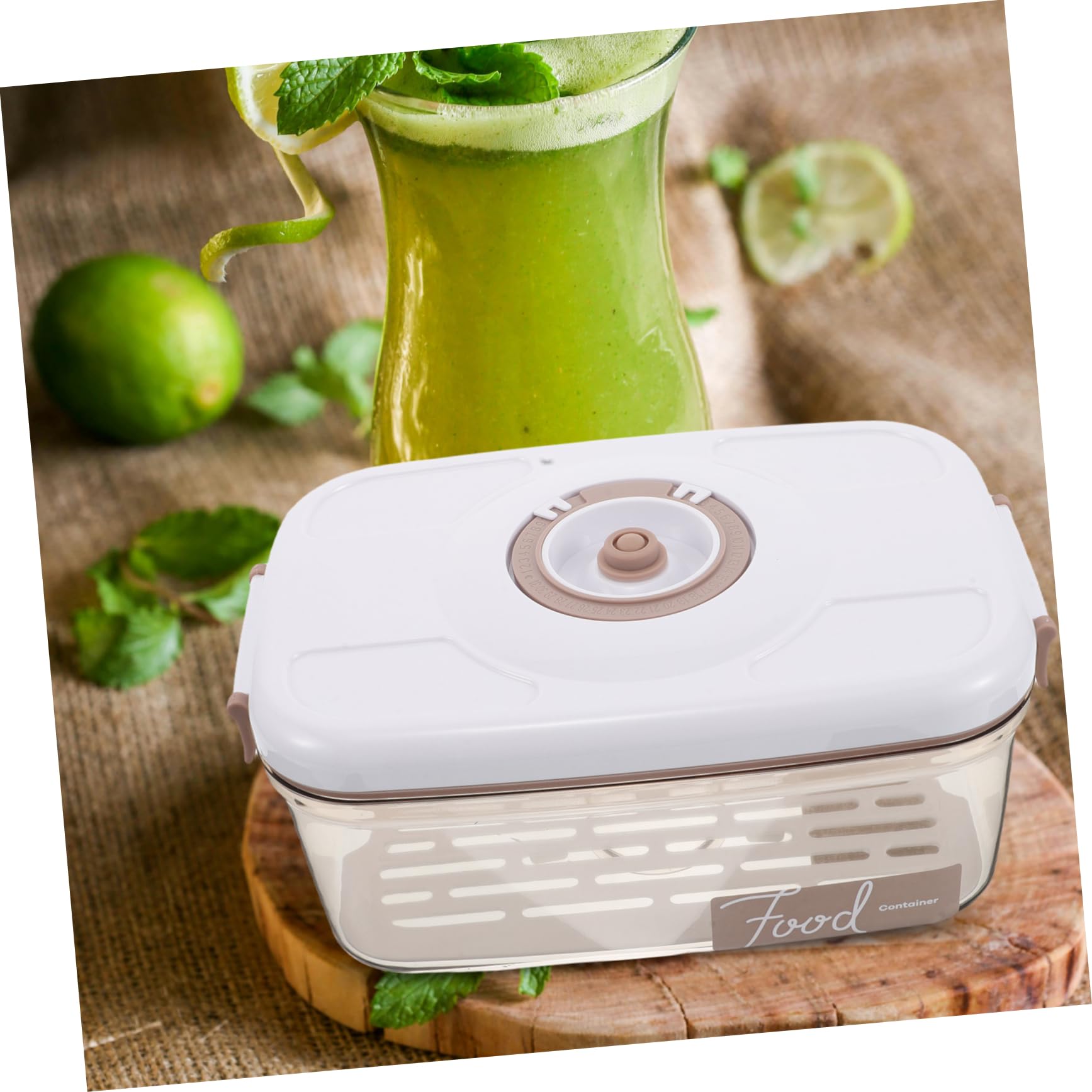 Gadpiparty 1set Contenitori Sottovuoto Per Alimenti Coperchi Ermetici Capacità Per Conservazione e Stoccaggio e Riutilizzabile
