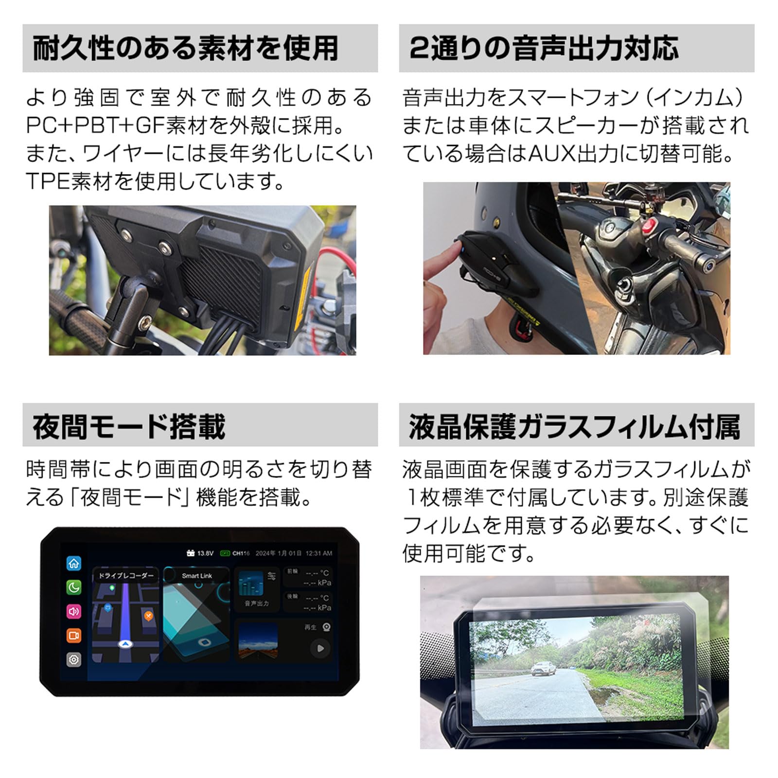 Amazon.co.jp: MAXWIN: バイク用スマートモニターM2/M2Sシリーズ