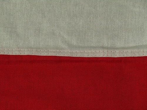 Miniatura 5 de Premium 3x5 Embroidered State of Tea Stained Vintage 100% Cotton Flag 3'x5'