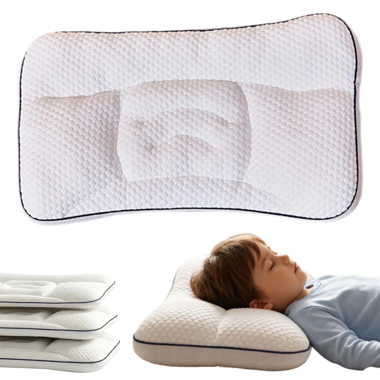 Oreiller ergonomique Needo enfants pour un sommeil optimal et des nuits paisibles