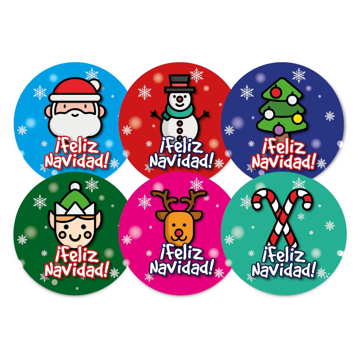 SuperStickers Christmas Praise Stickers in Spanish for Teachers. 144 x 30mm