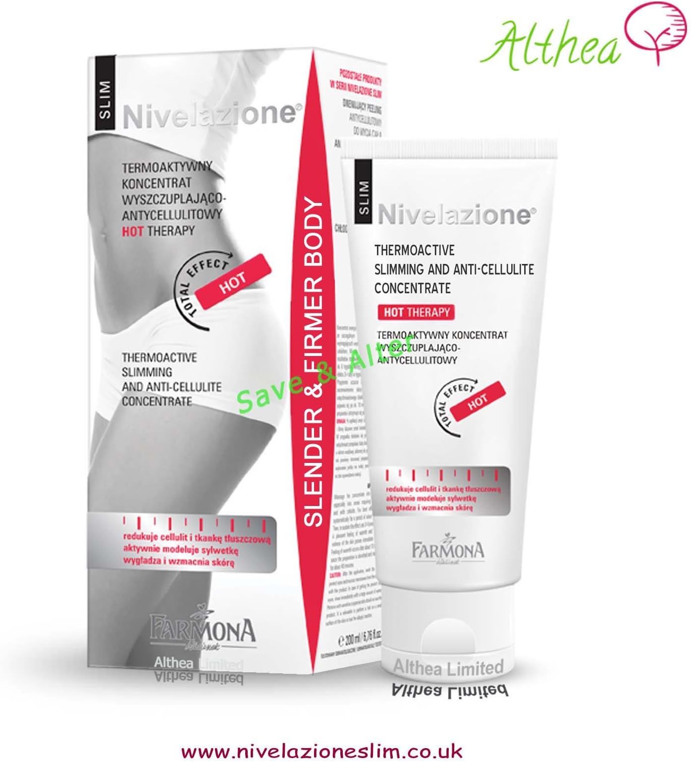 NIVELAZIONE SLIM Thermoactive Slimming Anti-cellulite Conc. Hot Therapy 200 ml