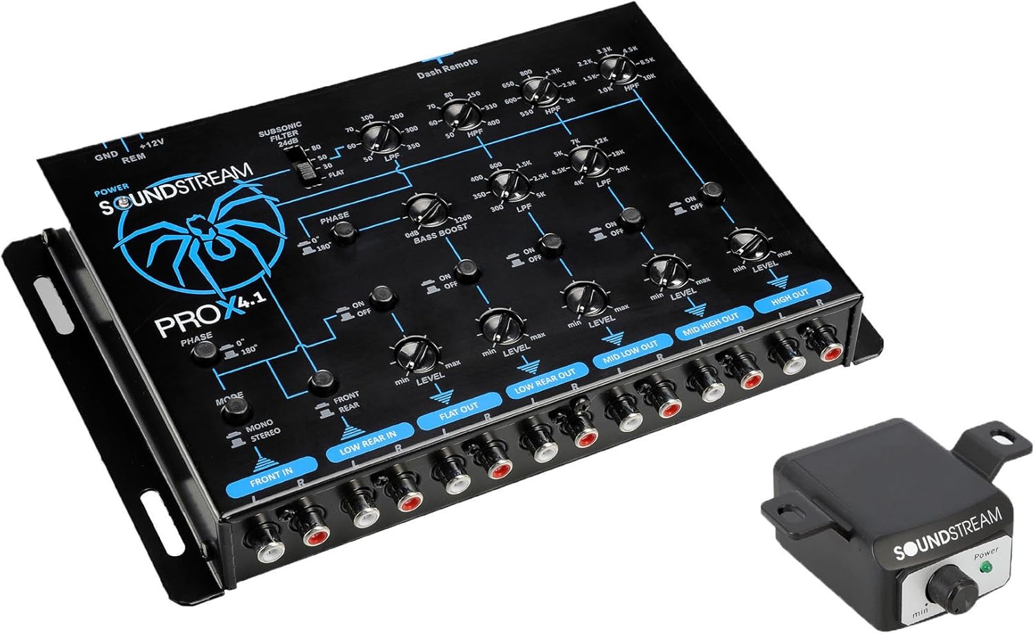 Soundstream PROX4.1 Bass Reconstruction Processor Electronics