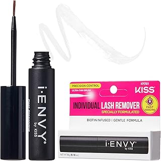IENVY Lash Remover for Eyelash Extensions - Gentle Eye Removal for Cluster, Individual, and False Lashes - DIY Bond and Seal Adhesive Glue Cleanser