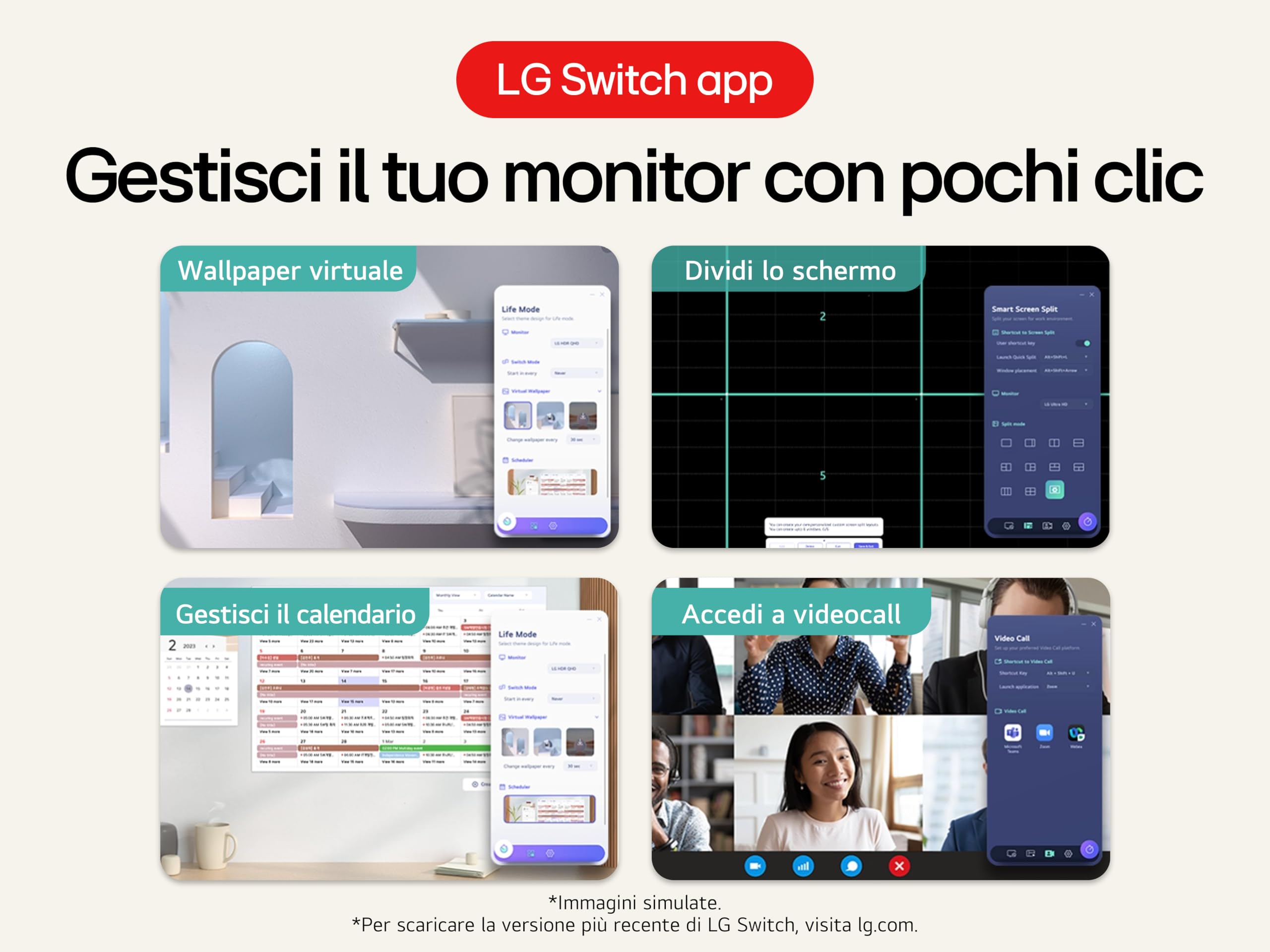 LG 27U411A Monitor 27" Full HD IPS HDR 10 120Hz 1ms MBR 1920x1080 sRGB 99% Nero
