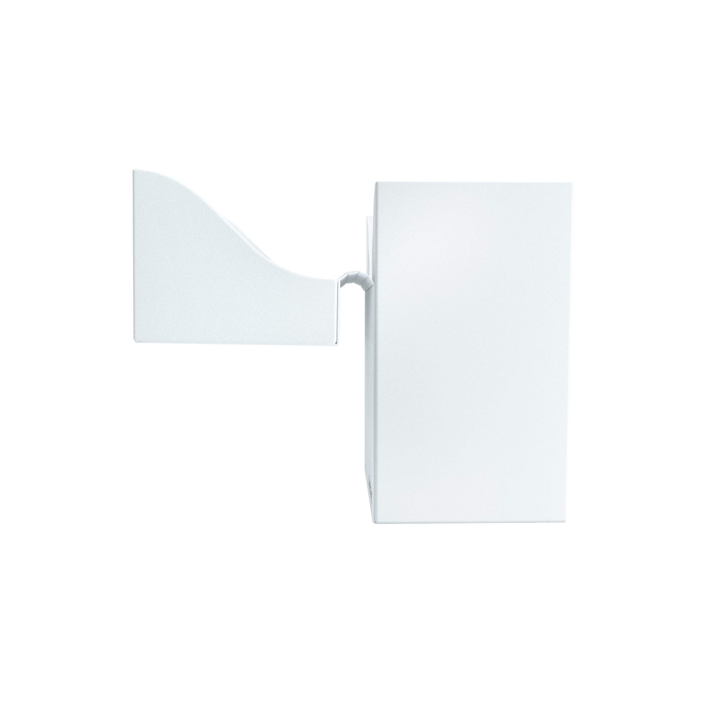 Gamegenic Deck Holder 80+ Blanco - solución inteligente y rápida para almacenar y organizar tus mazos de cartas.
