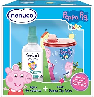 Cologne Water Peppa Pig Baby, refreshes and perfumes Your Baby, Original Fragrance, Spray 240ml + Peppa Pig Gift