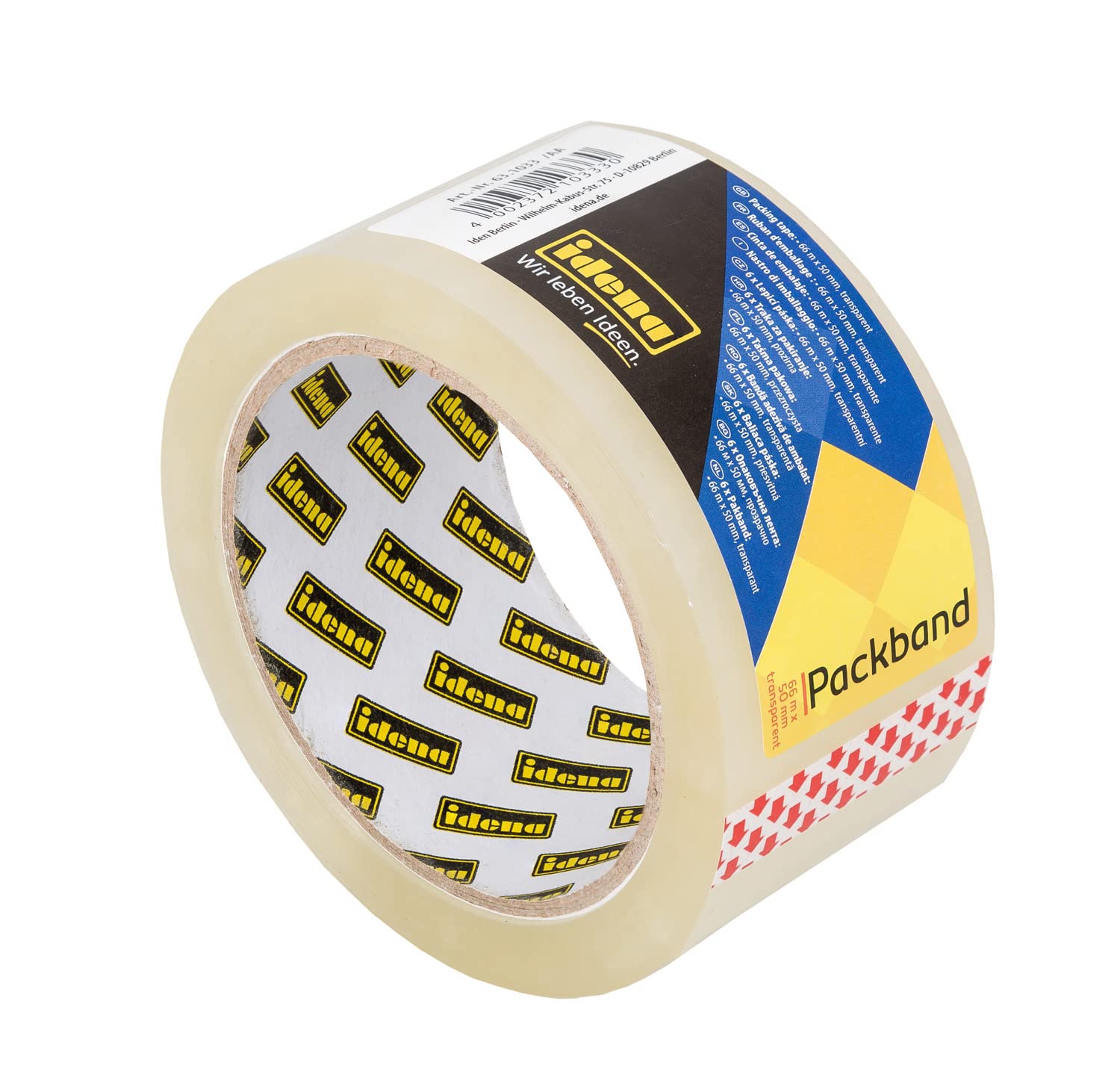 Nastro Pacchi Marrone Nastro Imballaggio MEDEL 36 Rotoli - Avana 48mm X 60m, Per Traslochi E Spedizioni Nastro Pacchi Marrone MEDEL 48mm