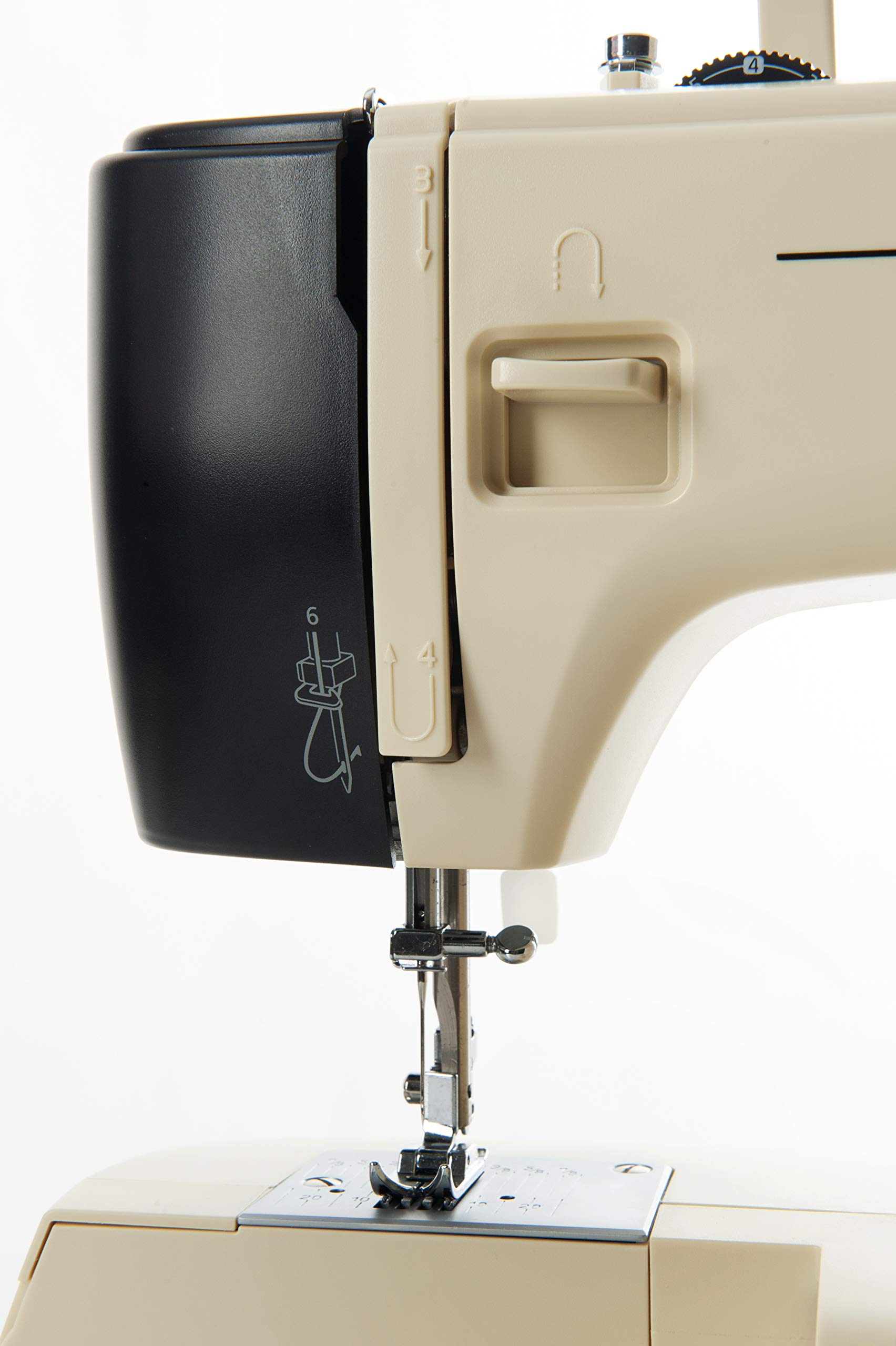 Necchi KM417A New Mirella Macchina da Cucire con 17 Punti di Cucitura, Esclusiva, Facile per da Usare per Principianti, Cucitrice Automatica da Casa, Cucito Creativo, Professionale, Elettrica
