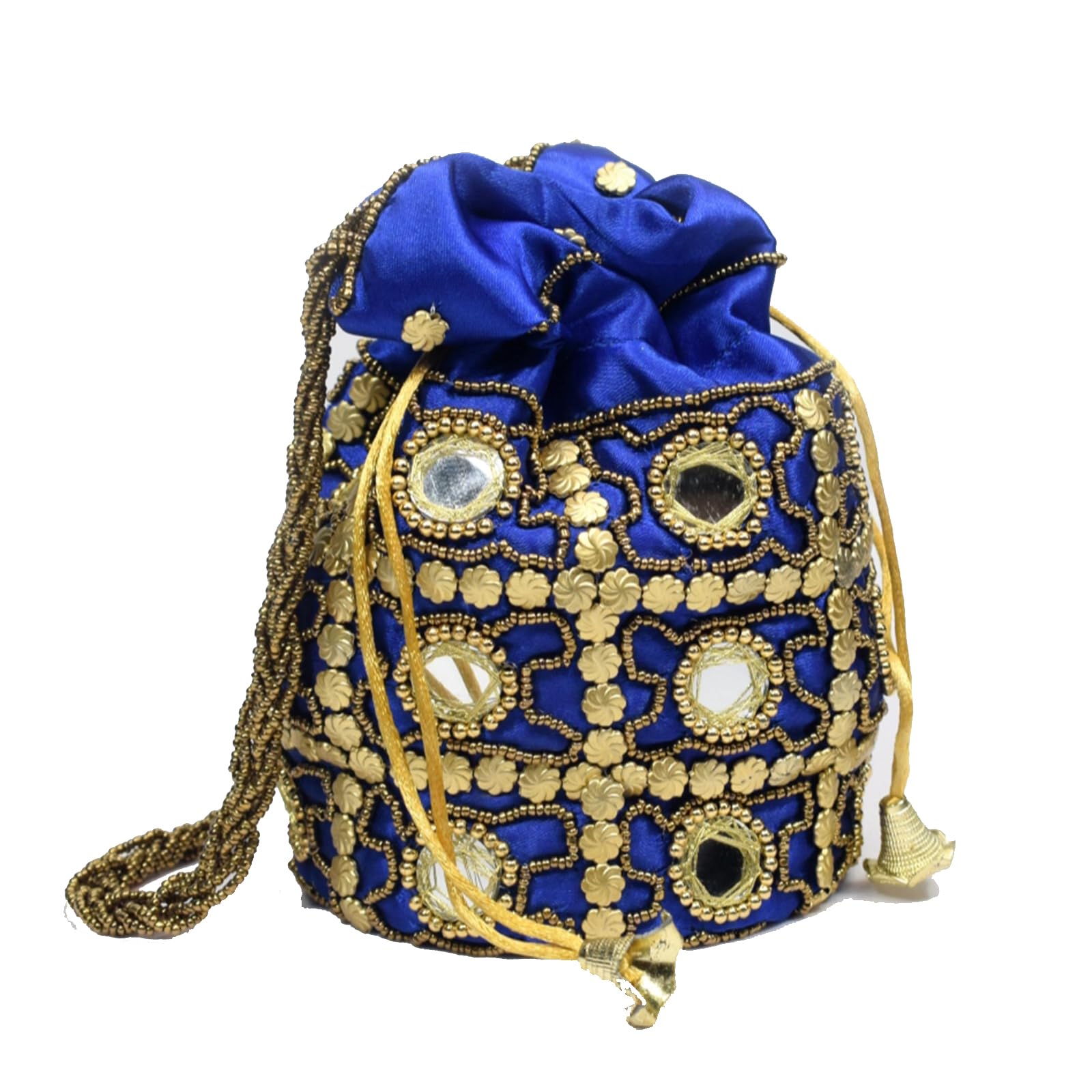 SF FASHION Premium Potli Bags For Women (Blue) (B0DCGG5RVT) Amazon Price History, Amazon Price Tracker