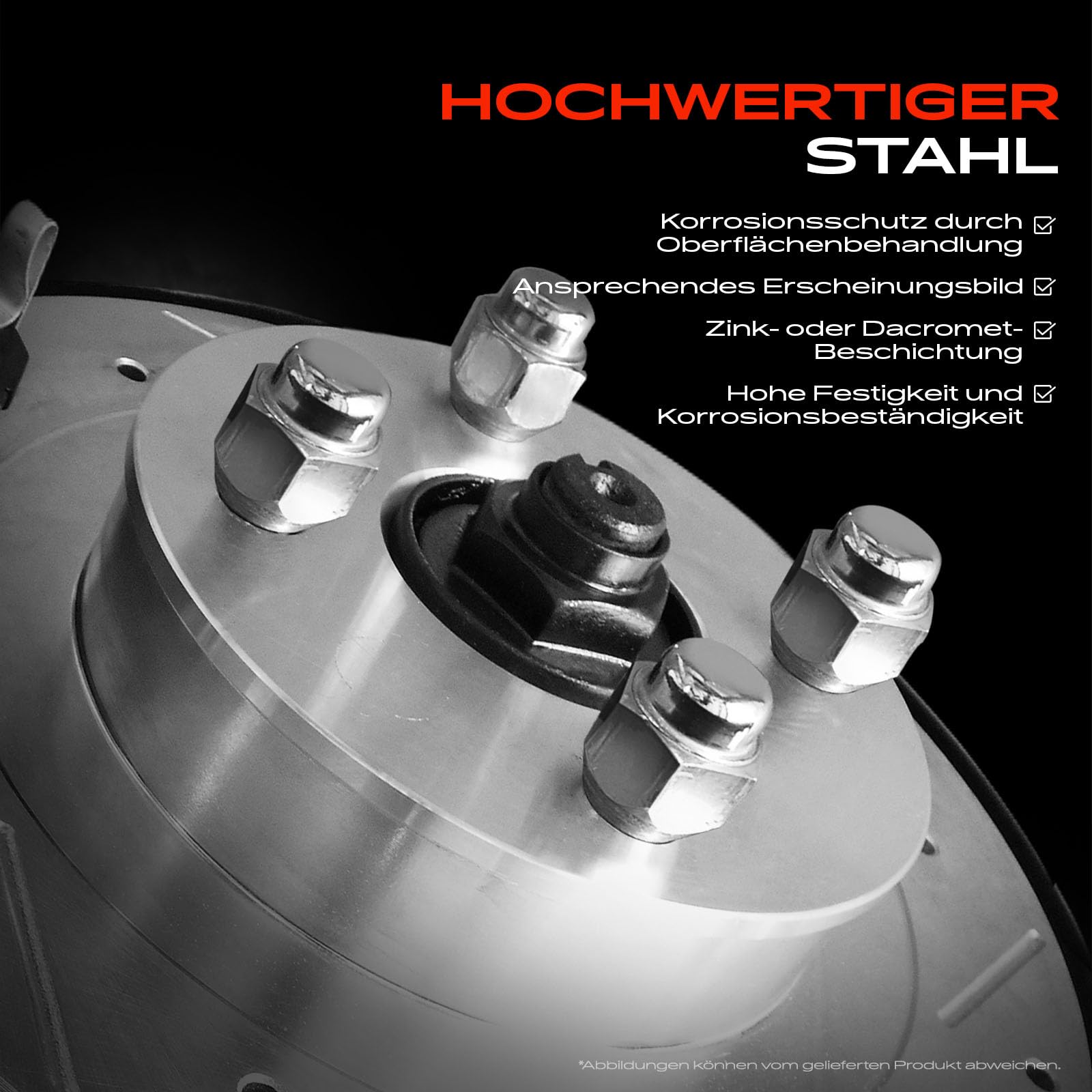 Frankberg 5x Dadi per ruota Bulloni per ruota Compatibile con i20 Coupé GB i10 BA IA i30 FD Tucson TL TLE i10 PA Replace# 9-1000201