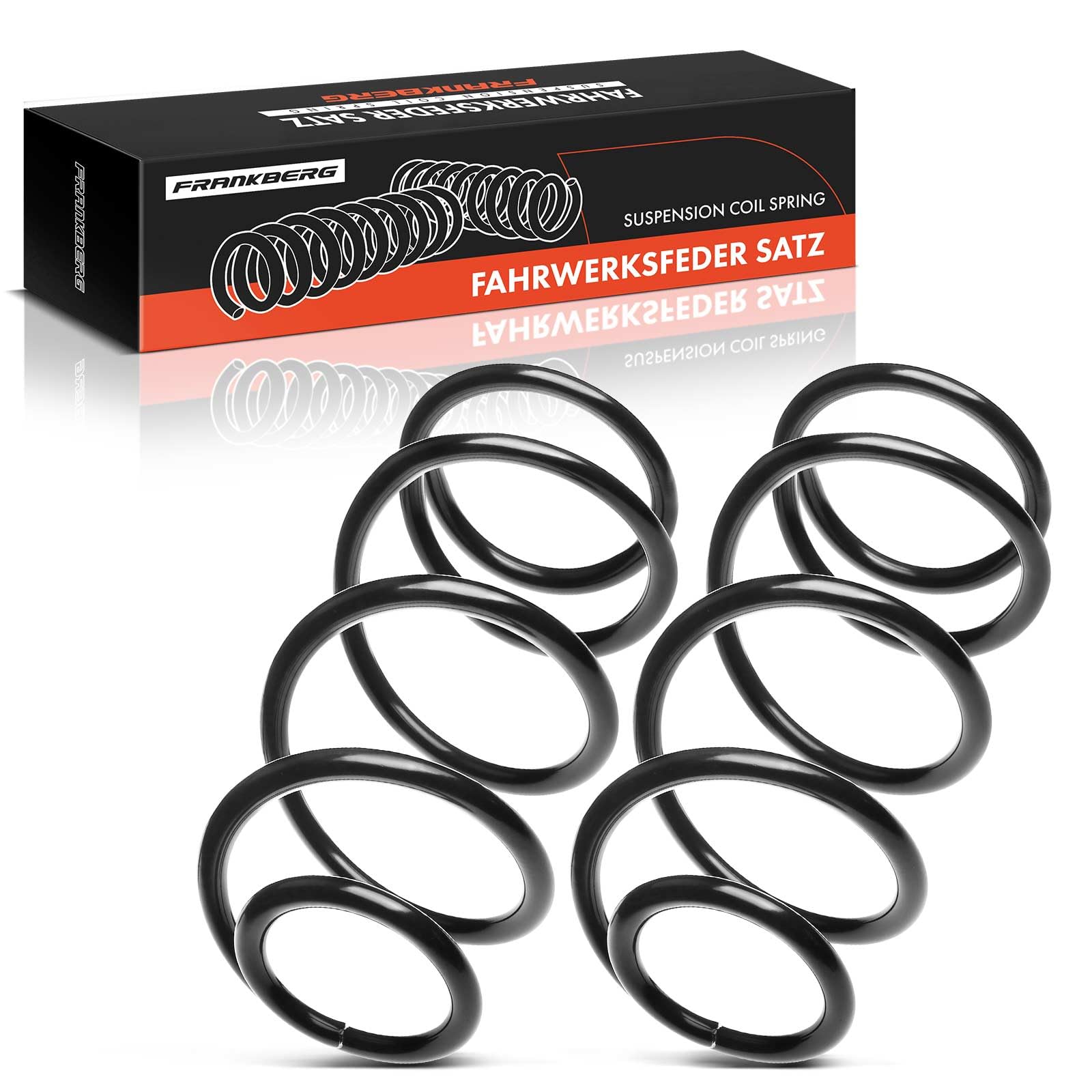 Frankberg Fahrwerksfedern 2x Satz Für Mazda 6 Hatchback GG - Hinterachse