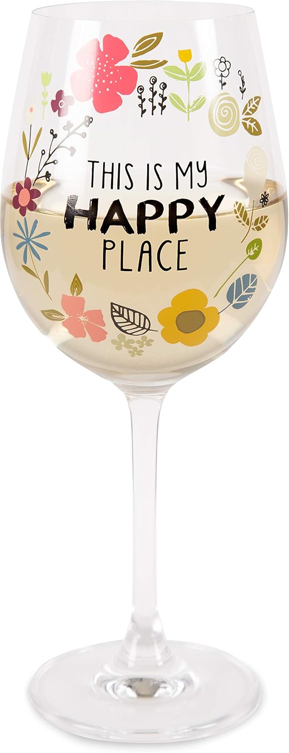 Pavilion Gift Company Wine Glasses, Clear