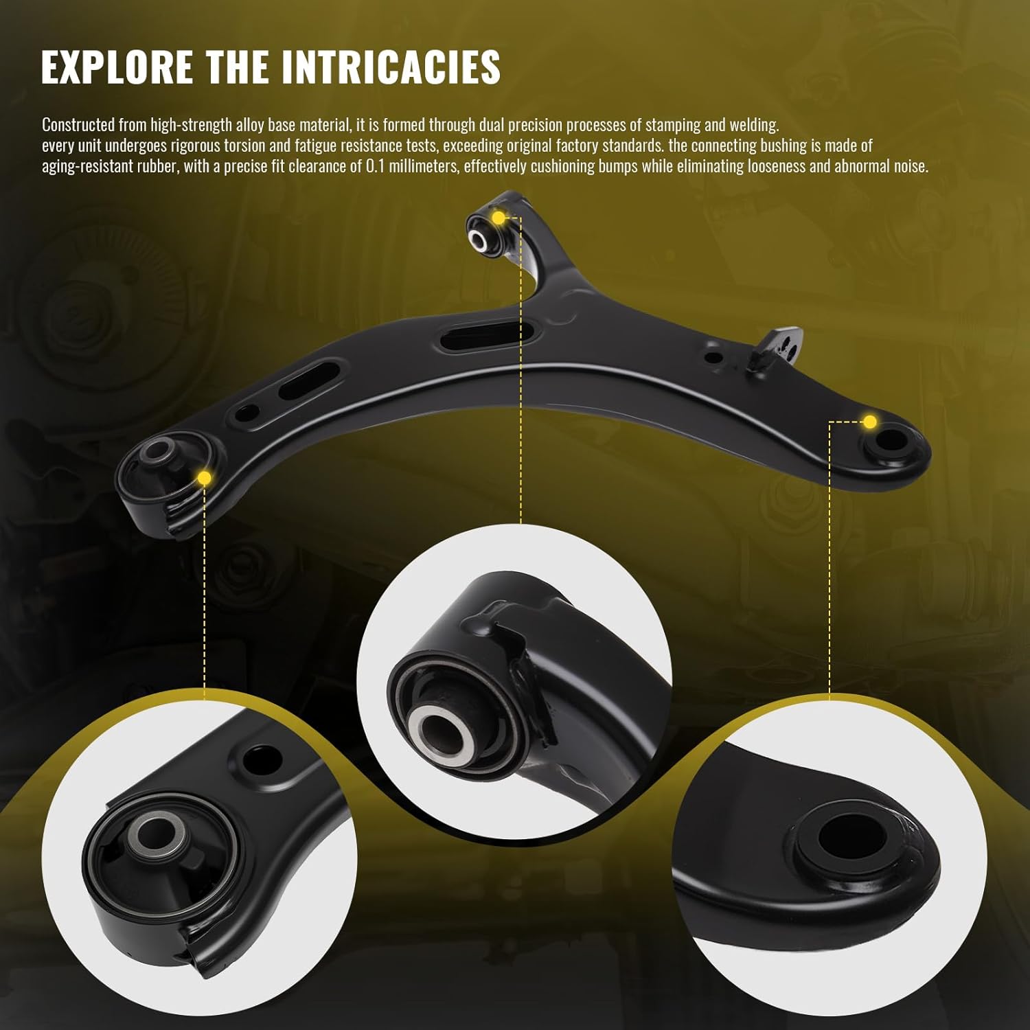 TUCAREST 12Pc Suspension Kit Fit For 2010-2014 Su-baru Outback, 2 Front Lower Control Arm Ball joint + 4 Outer Inner Tie Rod + 2 Sway Bar + 2 Boots [# 522-831 522-832 K750084 EV800049 ES3712 K9513]