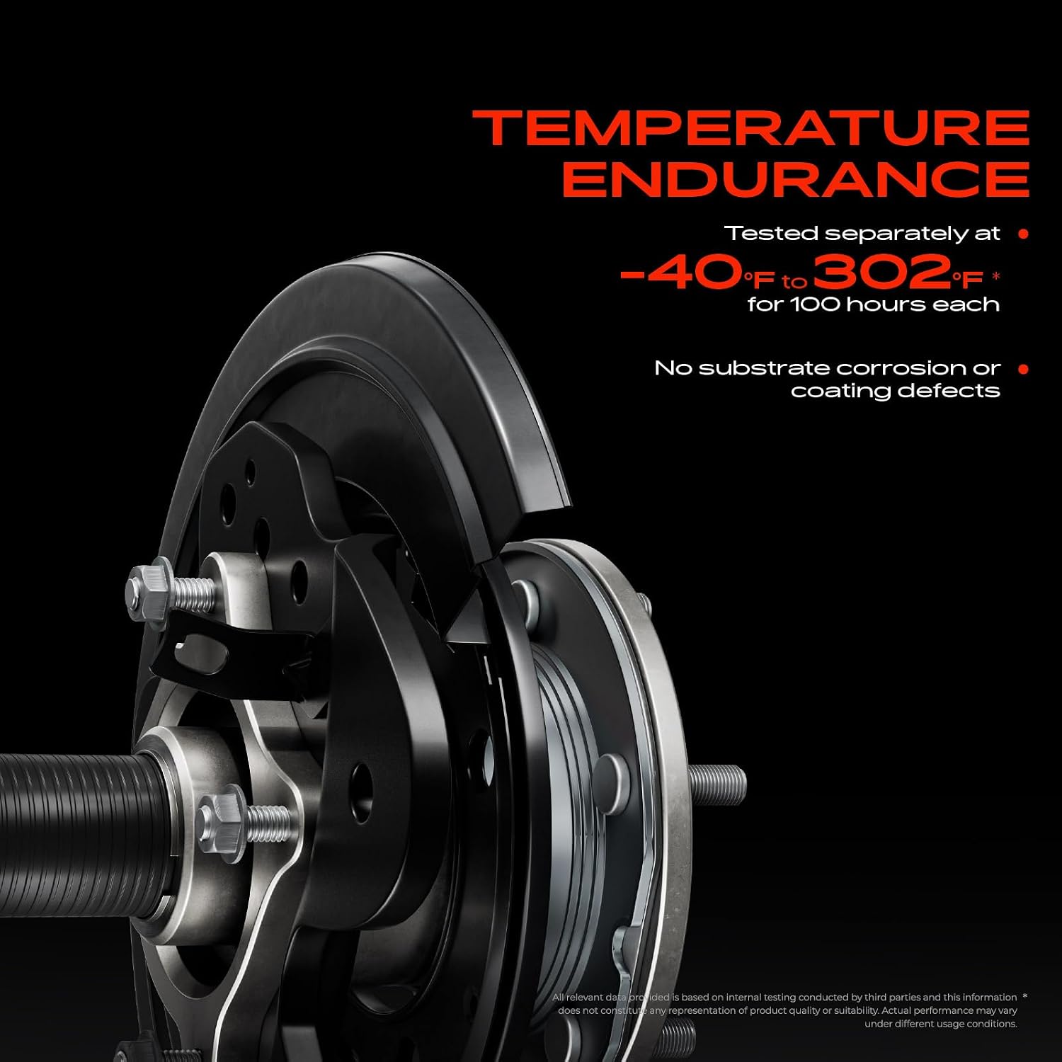 A-Premium Driver and Passenger Brake Dust Shield Compatible with Nissan