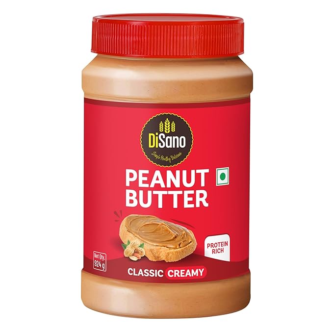 DISANO Peanut Butter, Creamy, Classic, 25% Protein With Vitamins & Minerals, 924 Gram