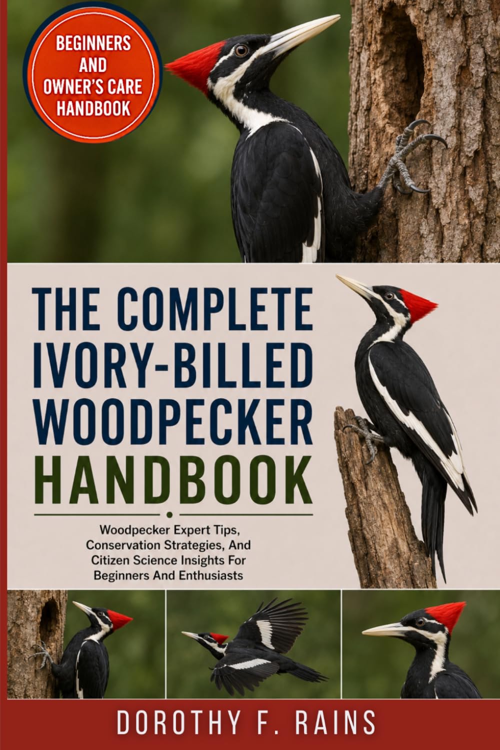 THE COMPLETE IVORY-BILLED WOODPECKER HANDBOOK: Woodpecker Expert Tips, Conservation Strategies, And Citizen Science Insights For Beginners And Enthusiasts
