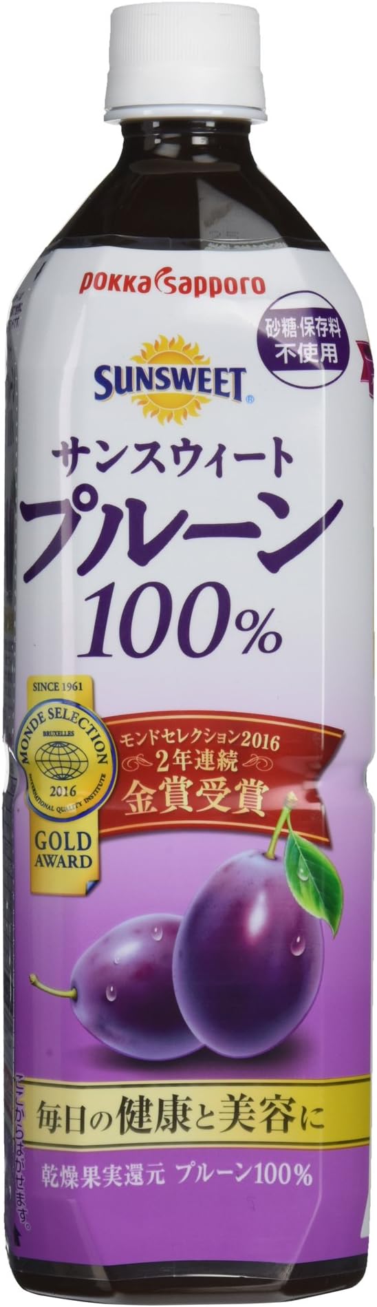 Pokka Sapporo San Sweet 900 prunes 100% 900ml
