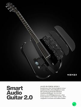 Enya NEXG 2pcs Carbon Fiber Electric Acoustic Guitar with Effects Pedal