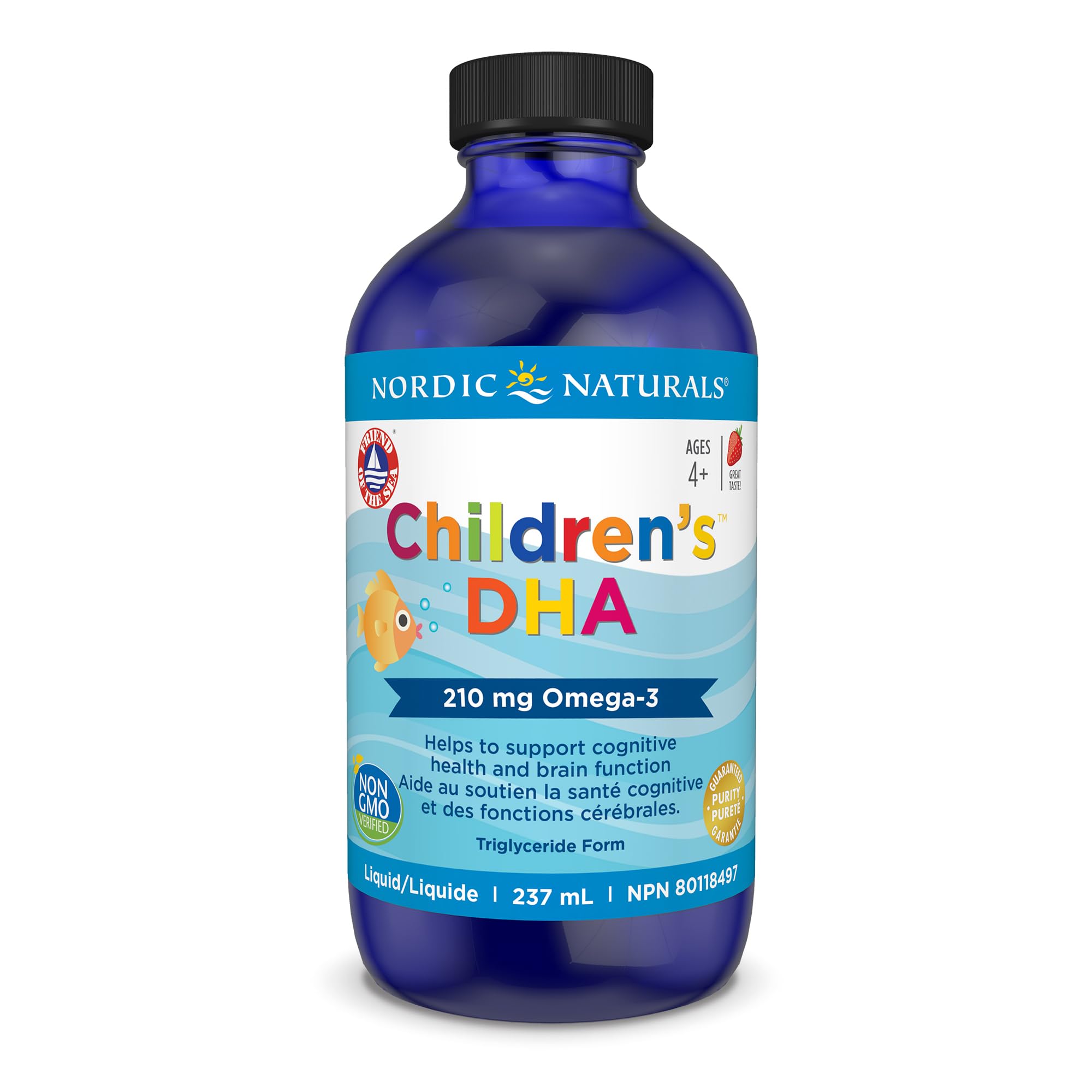 Nordic Naturals ChildrenS Dha For Omega 3|Fish Oil For Kids 530Mg From Arctic Cod Liver Oil|Omega 3 Fish Oil Epa&Dha For Kids For Brain Development&Immunity|Strawberry Flavour 8 Floz 237 Ml (B01FGG7YSS) Amazon Price History, Amazon Price Tracker