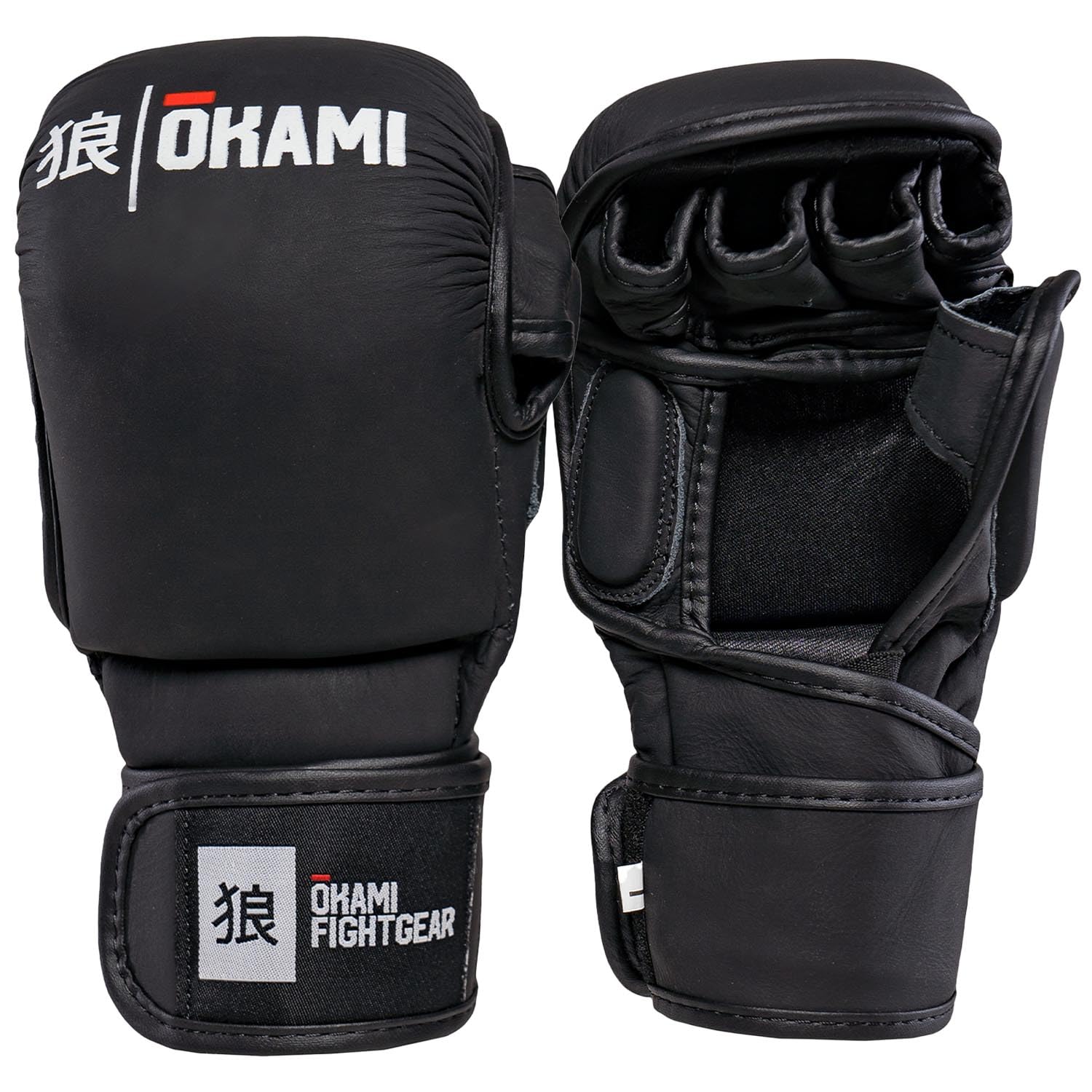 Okami Hi-Pro Sparring MMA Handschuhe Noir- Grappling Freefight BJJ Handschuhe (S)