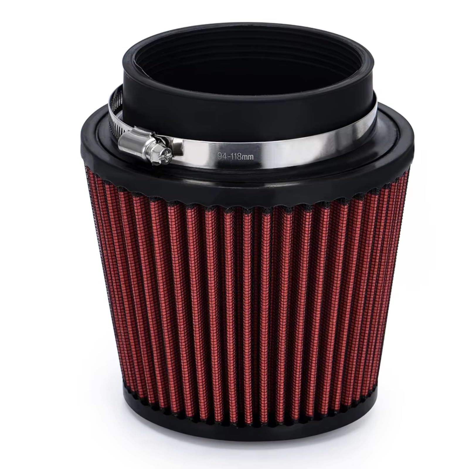 4" 100 Mm 4,5 Pouces Universel Filtre Air Voiture Entrée Haut Débit