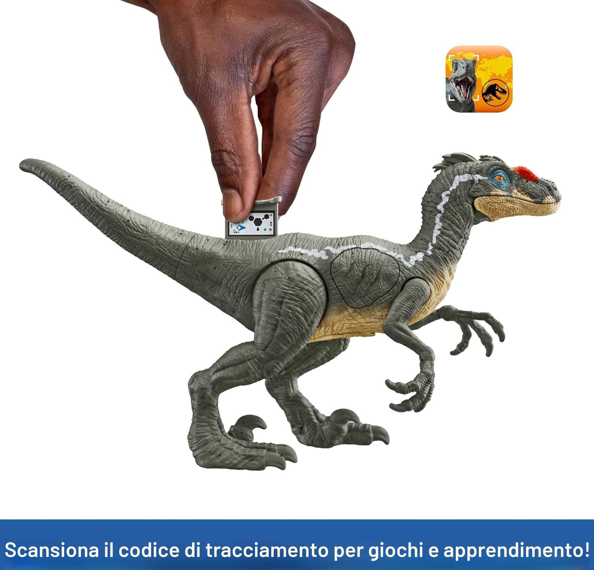 Jurassic World - Giocattolo, Multicolore (Mattel HNC11)