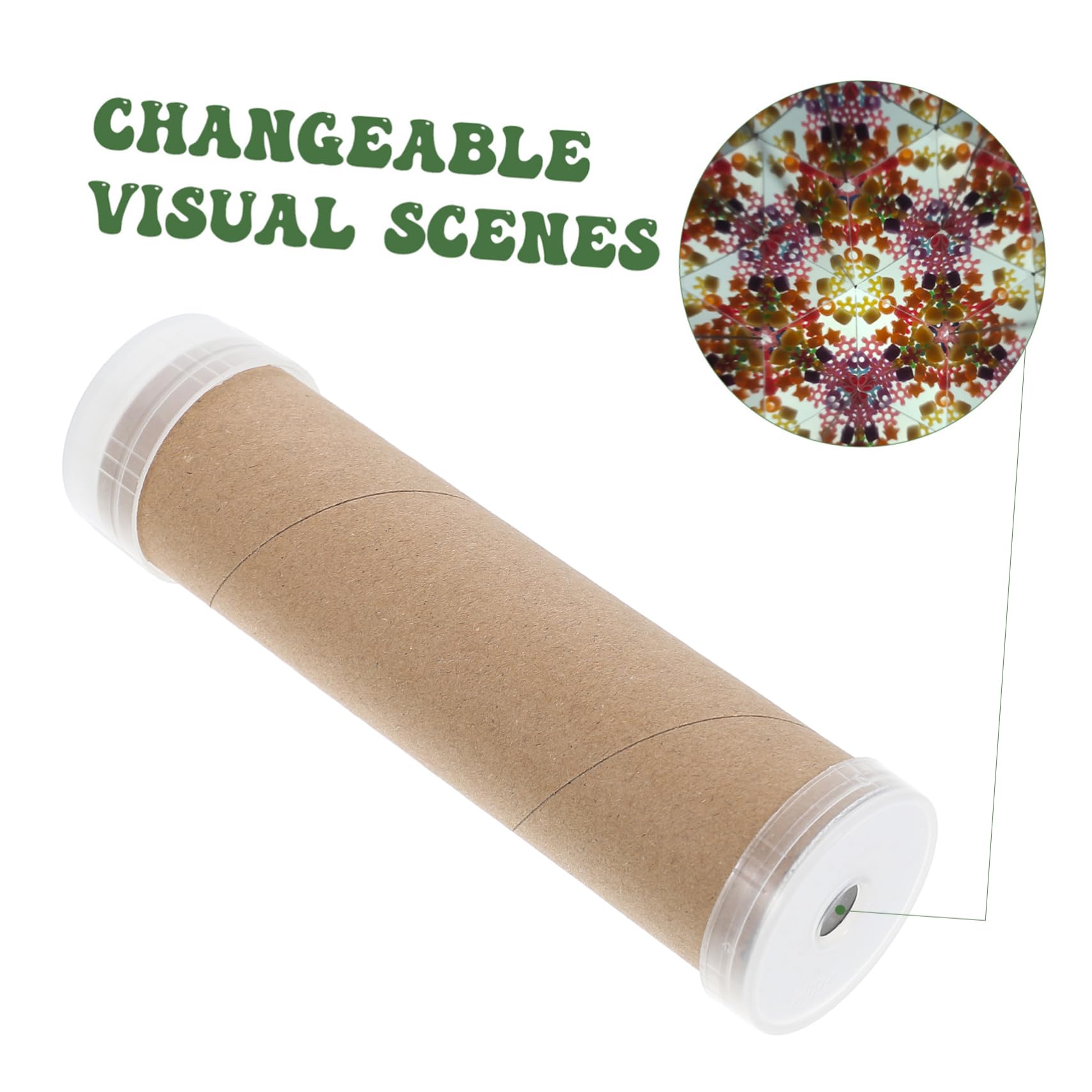 Toyvian Kaleidoskop Bastelset für Kinder, 5er Set DIY Experimentierkasten zum Selbermachen Lernspielzeug für Optik Physik Kreative Handarbeit für Kita Schule Geburtstag
