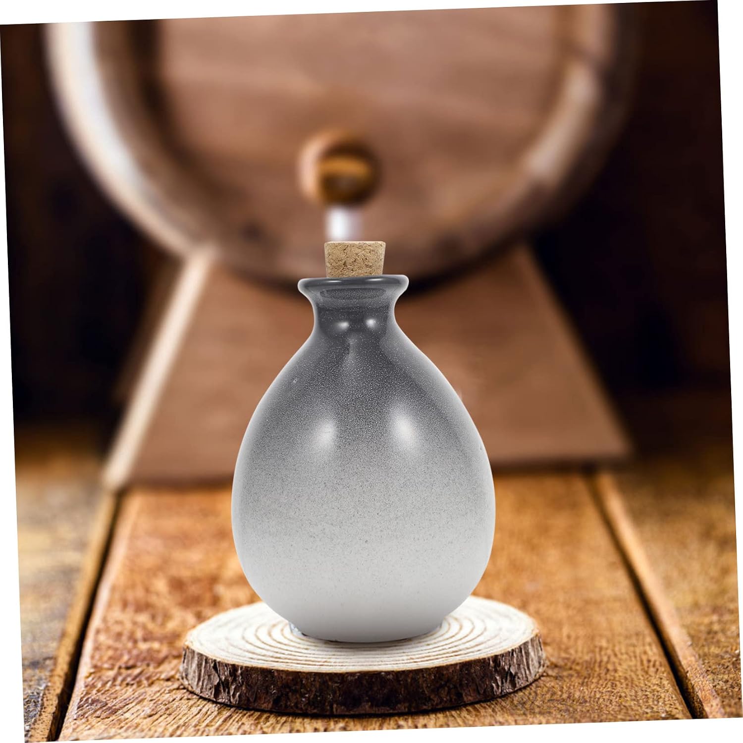 Ceramic Wine Storage Jar Asian Wine Jars Multi-functional Bottle for Home