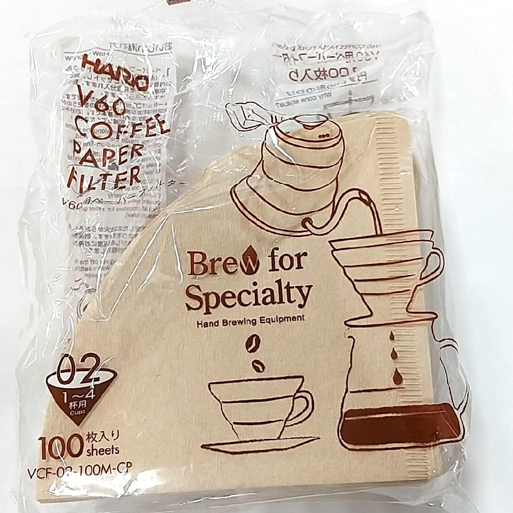 Paper Filter for HARIO V60 02MCP Home & Kitchen