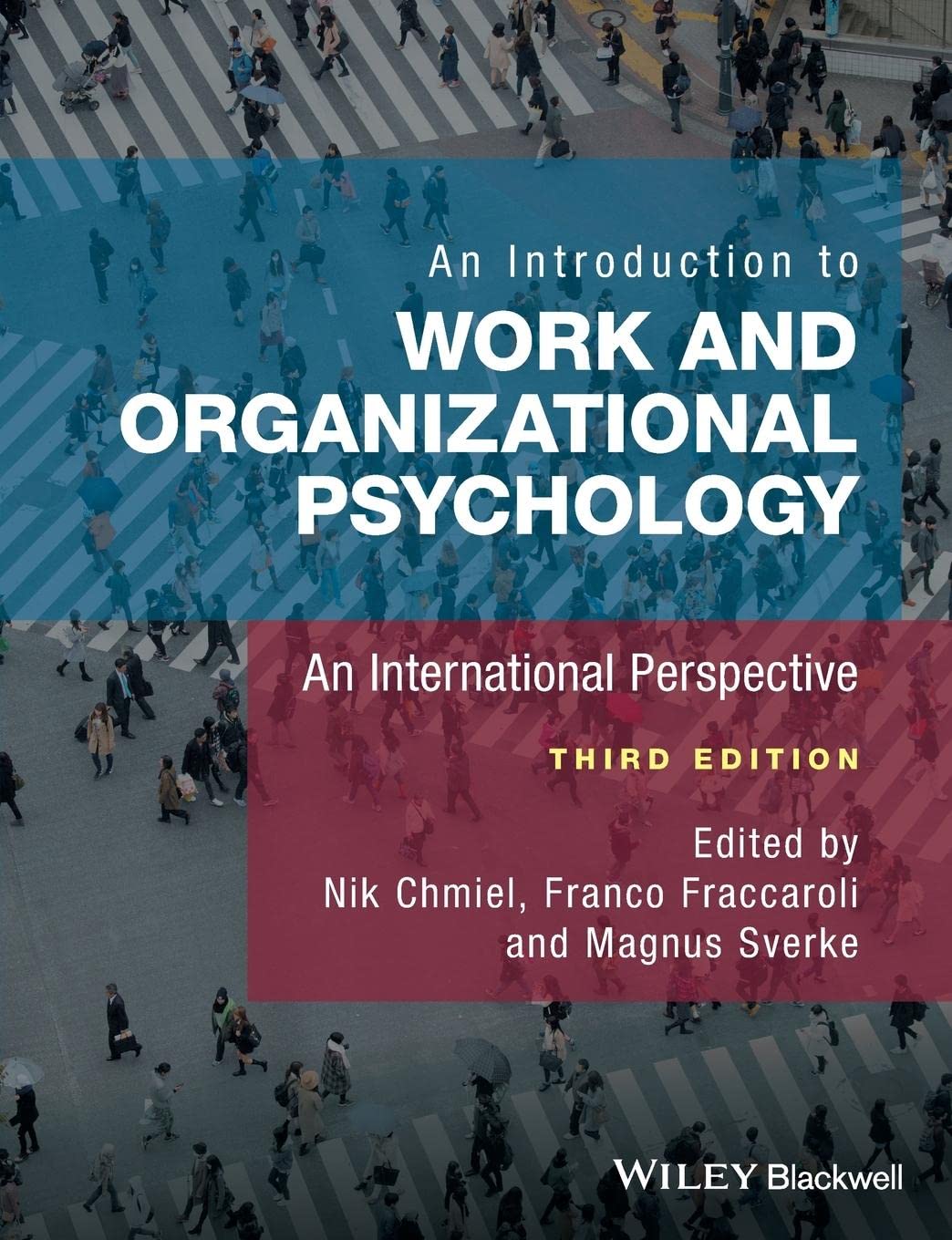 Nik Chmiel Buch GEBRAUCHT An Introduction to Work and Organizational Psychology: An International Perspective